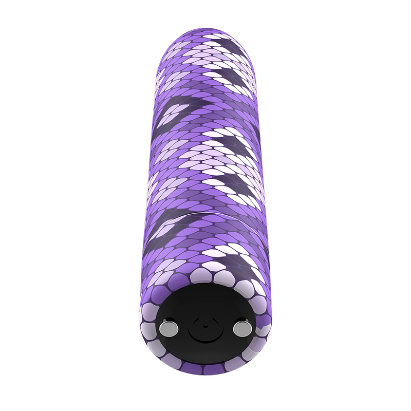 Custom Bullets-Bullet Magnetic Snake Violet Ricaricabile 10 · Vibratori (imaginea 4)