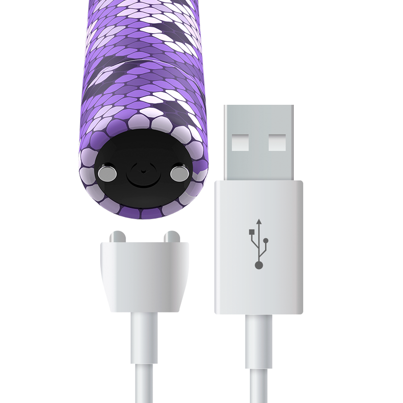 Custom Bullets-Bullet Magnetic Snake Violet Ricaricabile 10 3 Custom Bullets-Bullet Magnetic Snake Violet Ricaricabile 10 · Vibratori (imaginea 3)