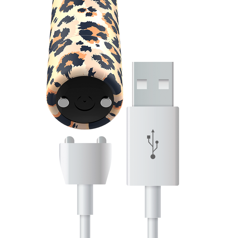 Custom Bullets-Leopard Magnetic 10 Intensità-Silicone, 10 velocità 5 Custom Bullets-Leopard Magnetic 10 Intensità-Silicone, 10 velocità · Vibratori (imaginea 5)