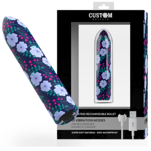 Custom Bullets-Spring Magnetic Bullet 10 Intensità-Silicone, 10 · Vibratori