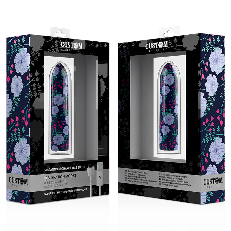 Custom Bullets-Spring Magnetic Bullet 10 Intensità-Silicone, 10 2 Custom Bullets-Spring Magnetic Bullet 10 Intensità-Silicone, 10 · Vibratori (imaginea 2)