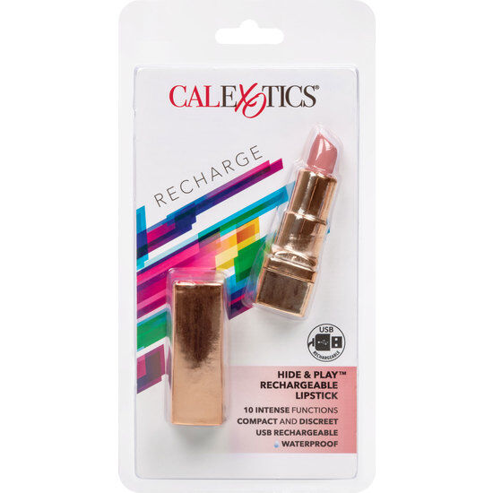 Calexotics-Balla rossetto vibratore ricaricabile Hide & Play 7 Calexotics-Balla rossetto vibratore ricaricabile Hide & Play · Vibratori (imaginea 7)