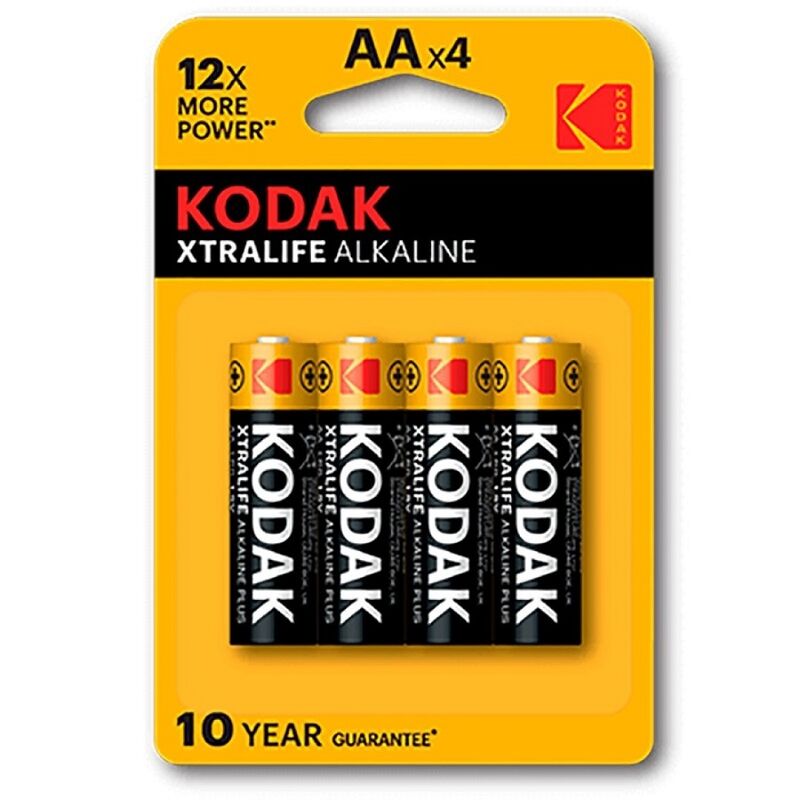 Kodak-Xtralife Batterie Alcaline AA LR6, Blister 4 Pezzi 1 Kodak-Xtralife Batterie Alcaline AA LR6, Blister 4 Pezzi · Batterie & Accessori
