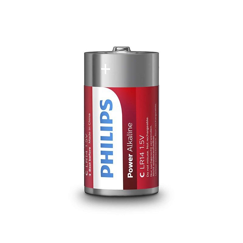 Phillips-Batterie di potenza Batteria C LR14 Pack 2 · Batterie & Accessori (immagine 2)