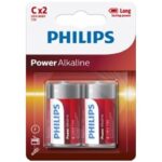 Phillips-Batterie di potenza Batteria C LR14 Pack 2 · Batterie & Accessori