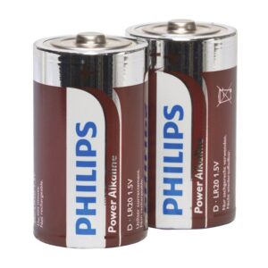Phillips-Power Batteria Alcaline D LR20 Pacchetto 2 · Batterie & Accessori (imaginea 2)