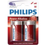 Phillips-Power Batteria Alcaline D LR20 Pacchetto 2 · Batterie & Accessori
