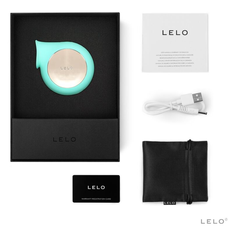 Lelo-Sila Aqua Green Stimolatore Clitorideo con Onde Sonore-Silicone 3 Lelo-Sila Aqua Green Stimolatore Clitorideo con Onde Sonore-Silicone · Vibratori (imaginea 3)