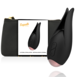 Coquette Toys-Stimolatore clitorideo Nero/Fiore d'oro-Silicio — COQUETTE CHIC DESIRE · Vibratori