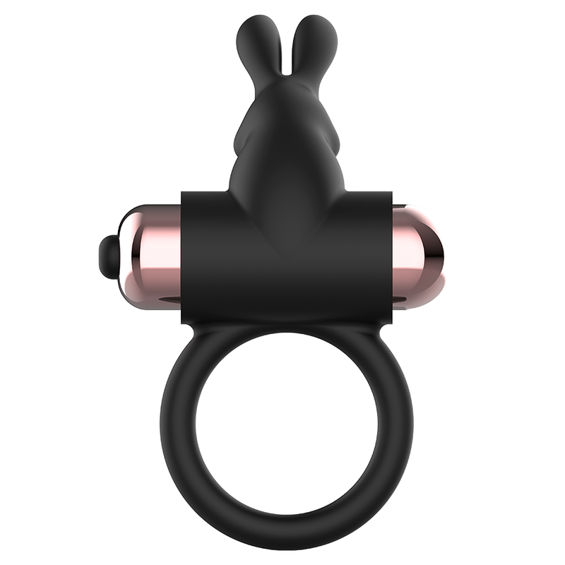Coquette Toys-Anello Vibratore per Pene Nero/Oro-Silicone — COQUETTE CHIC DESIRE · Anelli & Guaine per pene (imaginea 4)