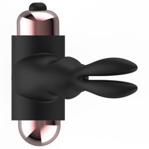 Coquette Toys-Anello Vibratore per Pene Nero/Oro-Silicone — COQUETTE CHIC DESIRE · Anelli & Guaine per pene (imaginea 7)