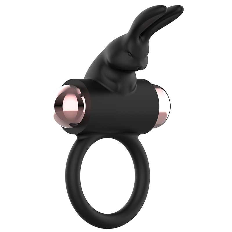 Coquette Toys-Anello Vibratore per Pene Nero/Oro-Silicone — COQUETTE CHIC DESIRE · Anelli & Guaine per pene (imaginea 8)