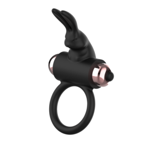 Coquette Toys-Anello Vibratore per Pene Nero/Oro-Silicone — COQUETTE CHIC DESIRE · Anelli & Guaine per pene (imaginea 9)