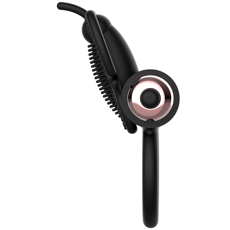 Coquette Toys-Anello vibratore farfalla Nero/Oro-Silicone — COQUETTE CHIC DESIRE · Anelli & Guaine per pene (immagine 4)