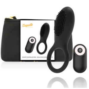 Coquette Toys-Anello vibrante con telecomando ricaricabile