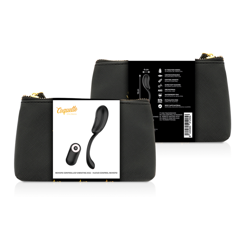 Coquette Toys-Uovo Vibratore con Telecomando, Ricaricabile — COQUETTE CHIC DESIRE · Vibratori (imaginea 8)