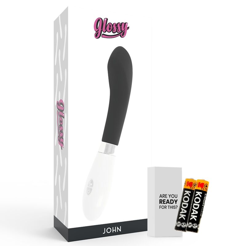 Glossy-John Vibrator Silicone, 10 velocità, impermeabile · Vibratori (imaginea 13)