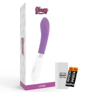 Glossy-John Vibrator Silicone, 10 velocità, impermeabile · Vibratori (imaginea 6)