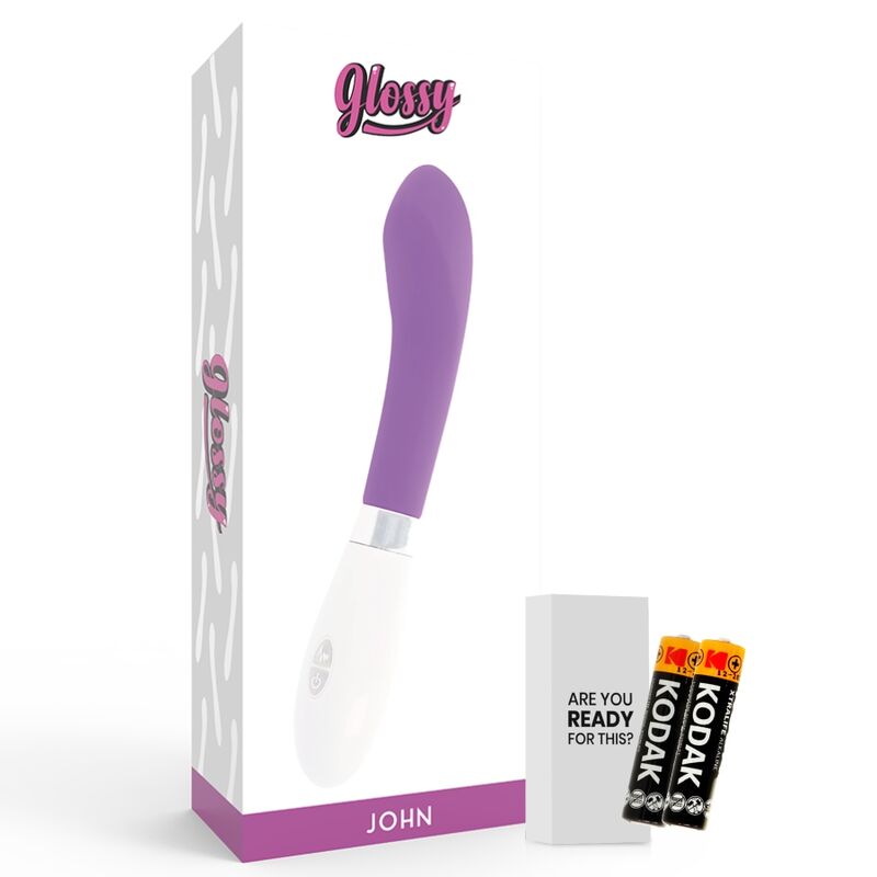 Glossy-John Vibrator Silicone, 10 velocità, impermeabile · Vibratori (imaginea 6)