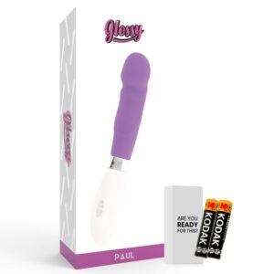 Glossy-Paul Vibratore Silicone, 10 velocità, Impermeabile · Vibratori (imaginea 2)