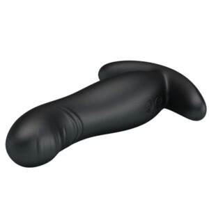 Mr Play-Stimolante Prostatico Ricaricabile Nero-Silicone, 3 velocità 15 Mr Play-Stimolante Prostatico Ricaricabile Nero-Silicone, 3 velocità · Giocattoli anali (imaginea 6)