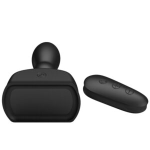 Mr Play-Plug anale gonfiabile Nero con telecomando wireless-12 velocità · Giocattoli anali (imaginea 5)