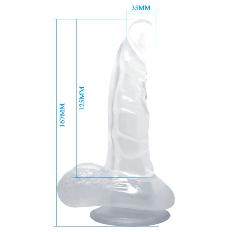 Baile Dildos-Dildo realistico con Ventosa e testicoli 16.7 cm · Dildo & Stimolatori (immagine 6)