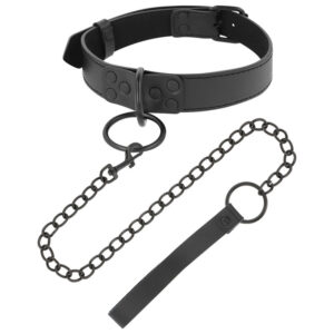 Darkness Bondage-Collana Nero con Catena-Metal · Bondage & Manette (immagine 5)