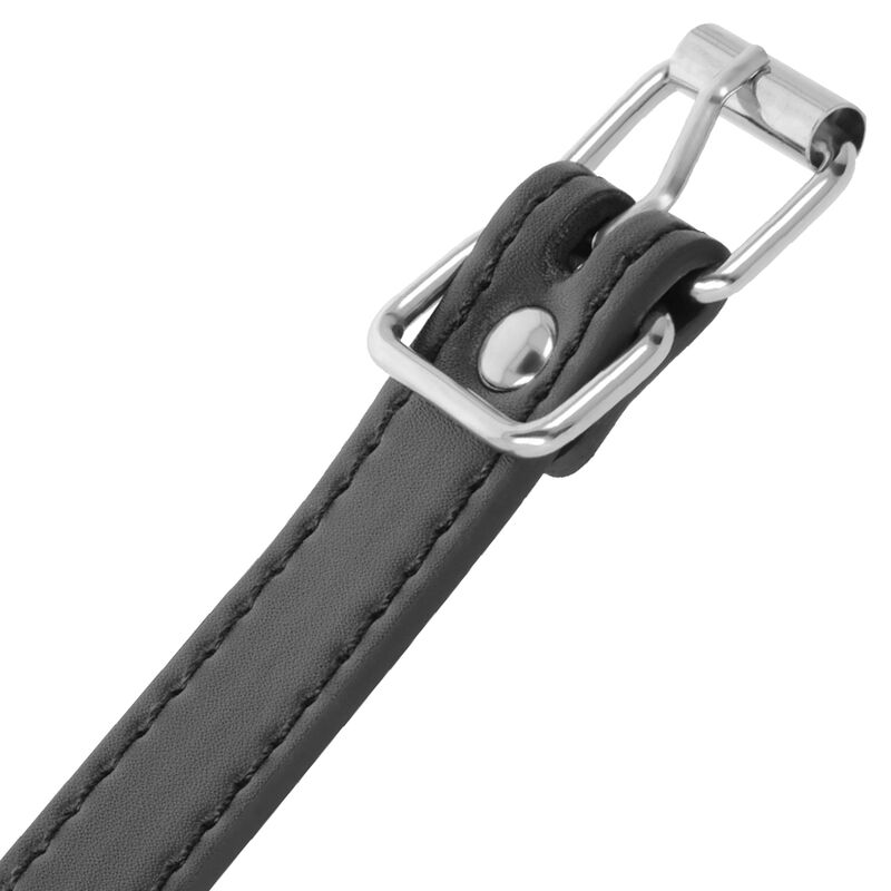 Darkness Bondage-Anello per il pene con cinturino in pelle ecologico 3 Darkness Bondage-Anello per il pene con cinturino in pelle ecologico · Accessori BDSM (immagine 3)