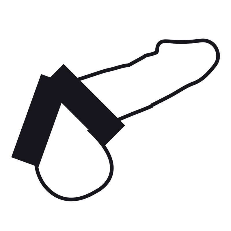 Darkness Bondage-Anello Doppio Miglioramento per Pene-TPR · Anelli & Guaine per pene (immagine 3)