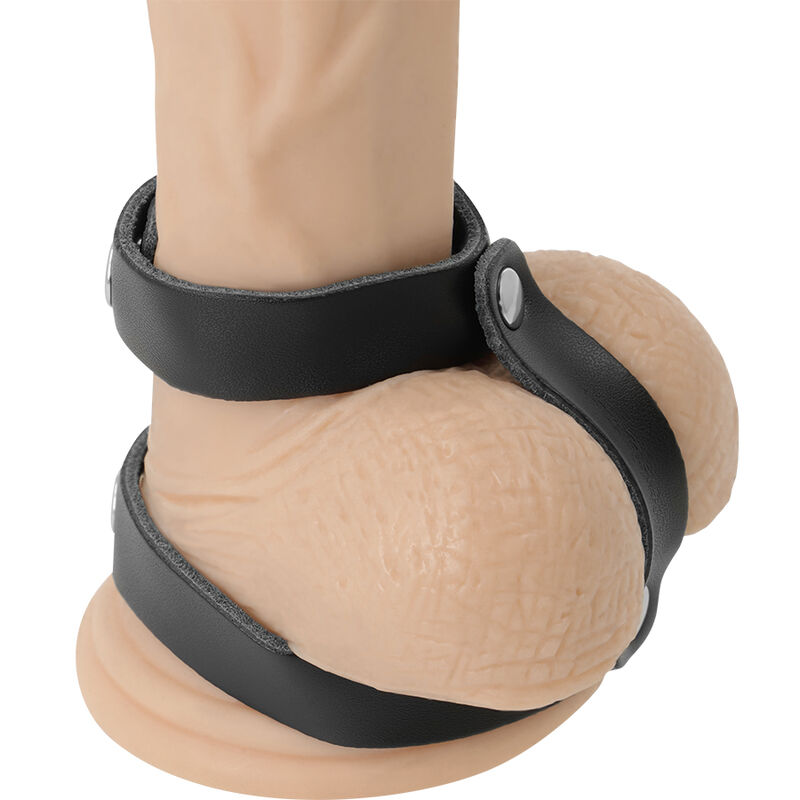 Darkness Bondage-Anello regolabile per pene e testicoli · Anelli & Guaine per pene (immagine 5)