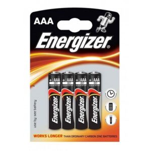 Energizer-Batterie alcaline Aaa LR03 *4