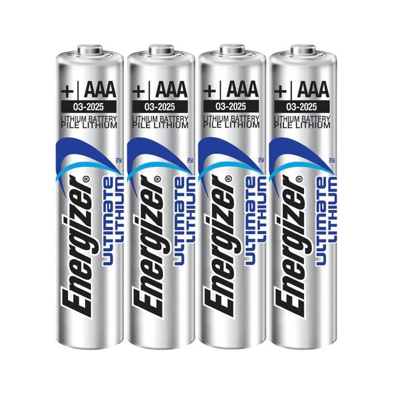 Energizer-Ultimate Litio Aaa L92 LR03 1,5V *4 · Batterie & Accessori (immagine 2)