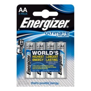Energizer-Ultimate Litio Aa L91 LR6 1,5V *4