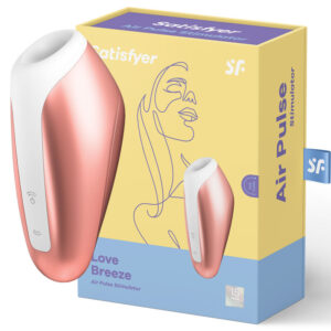 Satisfyer-Stimolatore Air Pulse Love Breeze Rame Silicone · Vibratori (immagine 2)