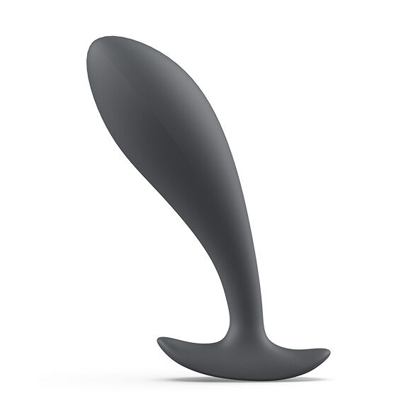 B Swish-Plug Prostatic Bfilled Basic Silicone Grigio Ardesia · Accessori BDSM