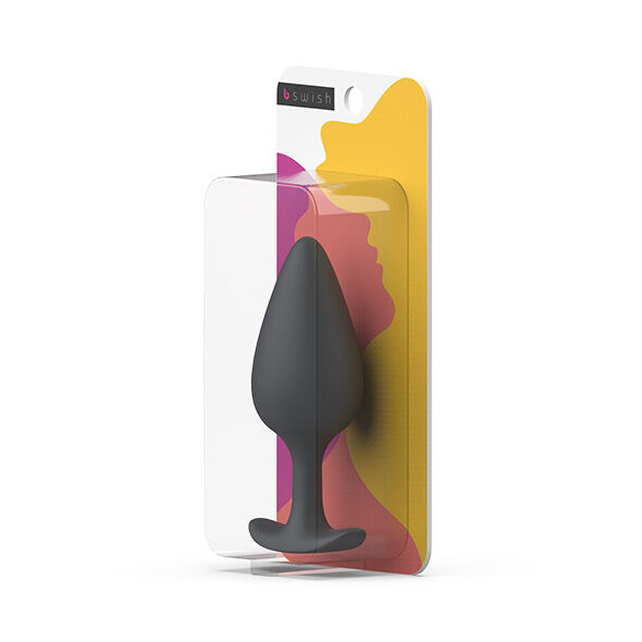 B Swish-Plug Prostatic Bfilled Basic Plus Grigio Ardesia · Accessori BDSM (imaginea 2)