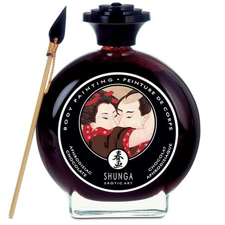 Shunga-Vernice corporea commestibile con sapore di cioccolato · Sesso orale & Corpo