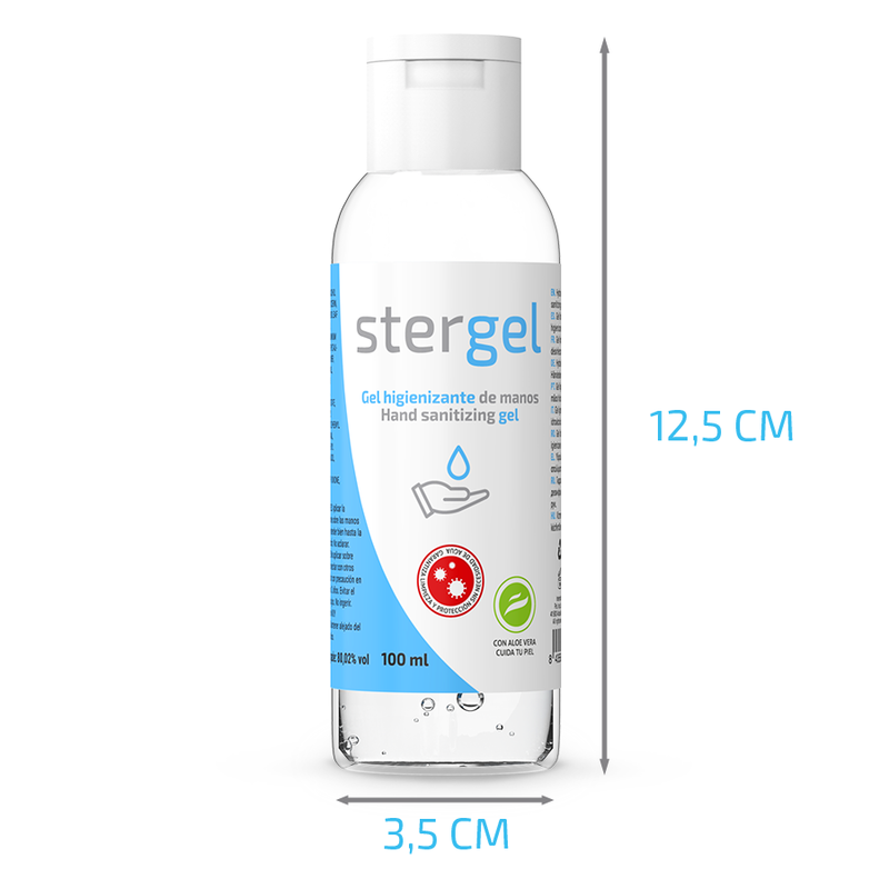 Stergel-Gel idroalcolico disinfettante per le mani Aloe Vera 2 Stergel-Gel idroalcolico disinfettante per le mani Aloe Vera · Igiene & Cura (imaginea 2)
