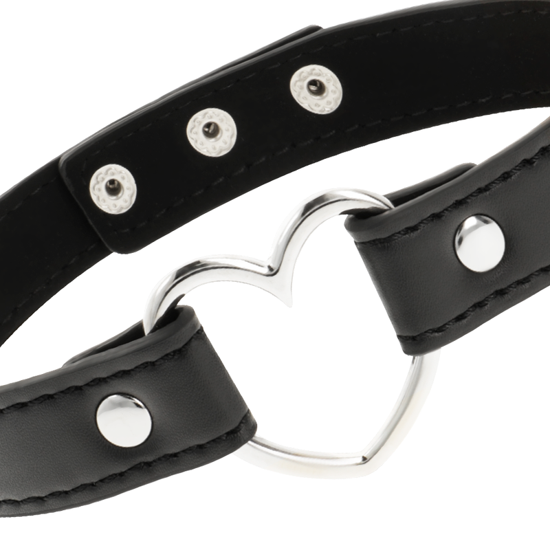 Coquette Accessories-Collana Cuore in Pelle Vegana, Accessori 3 Coquette Accessories-Collana Cuore in Pelle Vegana, Accessori — COQUETTE CHIC DESIRE · Bondage & Manette (imaginea 3)