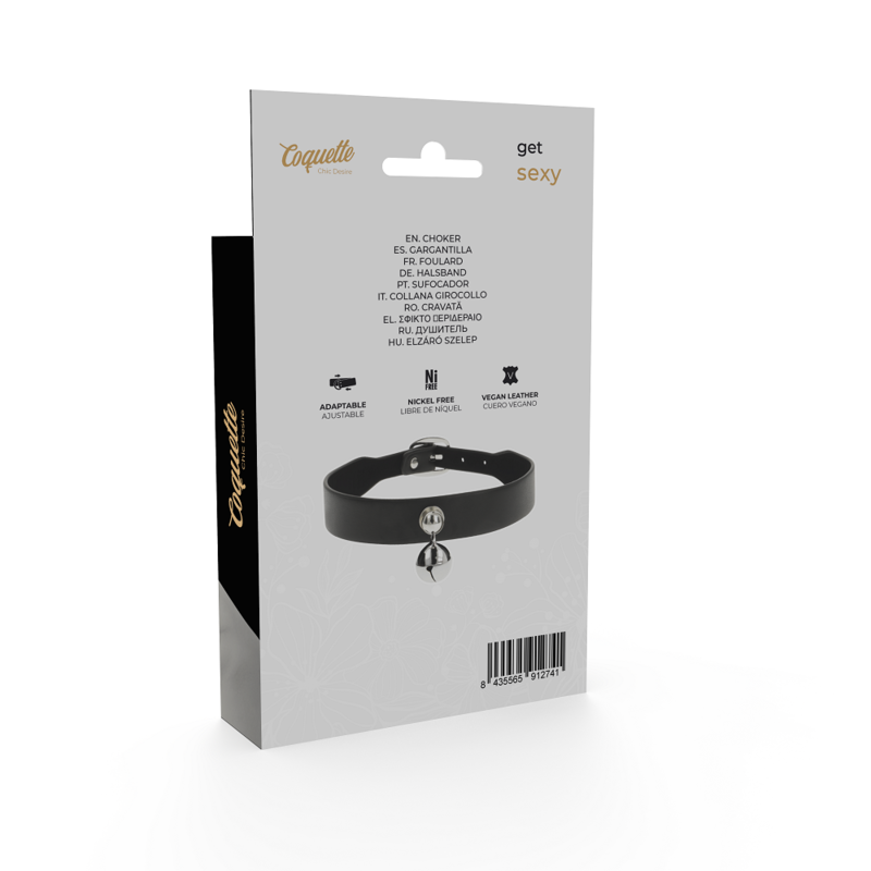 Coquette Accessories-Collana in pelle vegana per le donne — COQUETTE CHIC DESIRE · Bondage & Manette (imaginea 6)