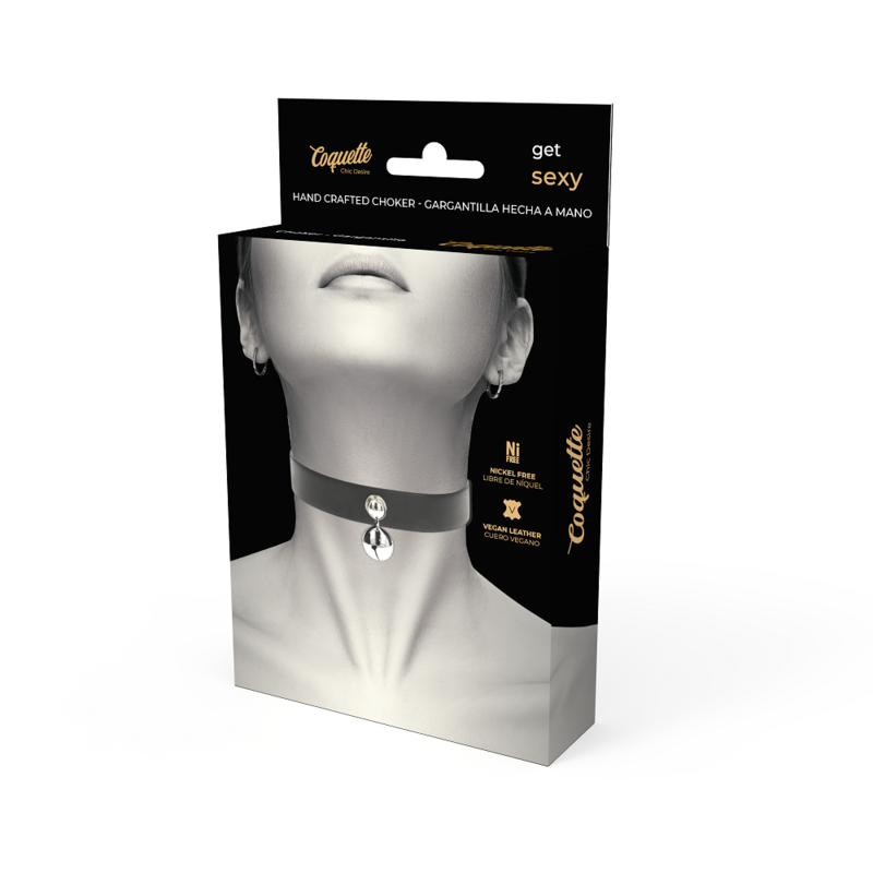Coquette Accessories-Collana in pelle vegana per le donne 2 Coquette Accessories-Collana in pelle vegana per le donne — COQUETTE CHIC DESIRE · Bondage & Manette (imaginea 2)