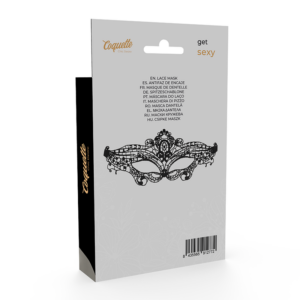 Coquette Accessories-Maschera Pizzo Nera — COQUETTE CHIC DESIRE · Accessori lingerie (immagine 4)