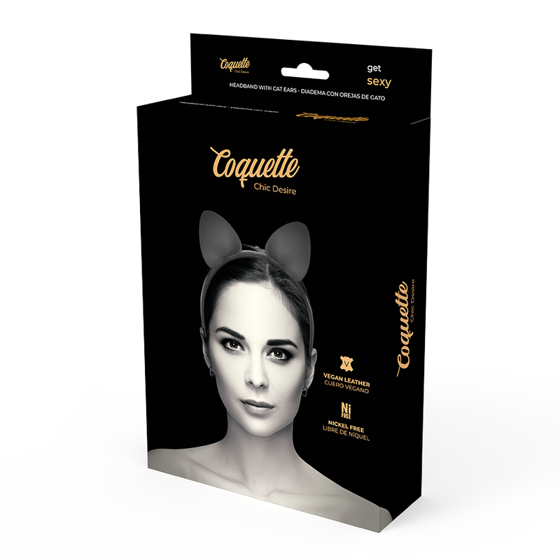 Coquette Accessories-Orecchie di gatto con pelle ecologica 3 Coquette Accessories-Orecchie di gatto con pelle ecologica — COQUETTE CHIC DESIRE · Accessori BDSM (imaginea 3)