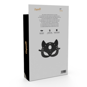 Coquette Accessories-Maschera di pelle vegana con orecchie di coniglio — COQUETTE CHIC DESIRE · Accessori lingerie (imaginea 3)
