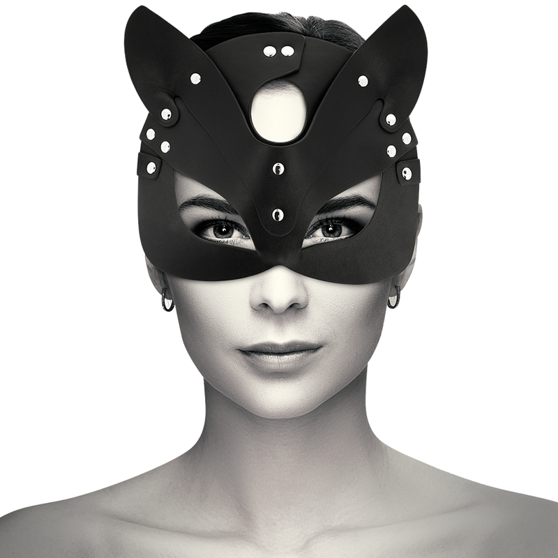 Coquette Accessories-Maschera di pelle vegana con orecchie di coniglio — COQUETTE CHIC DESIRE · Accessori lingerie (imaginea 6)