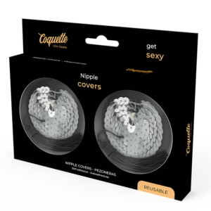 Coquette Chic Desire-Coperture metalliche per capezzoli · Accessori lingerie (imaginea 3)
