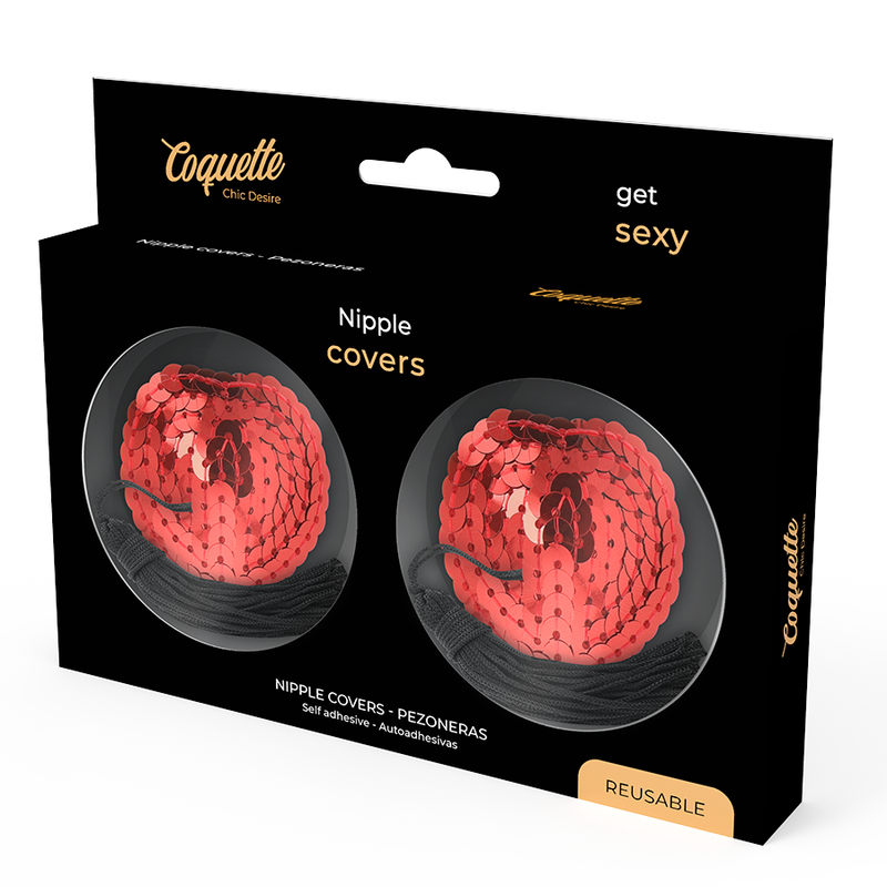 Coquette Chic Desire-Coperture metalliche per capezzoli · Accessori lingerie (imaginea 6)