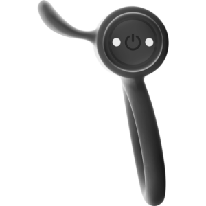 Black&Silver-Cameron Anello Ricaricabile Silicone 10 velocità — BLACK&SILVER · Anelli & Guaine per pene (imaginea 10)