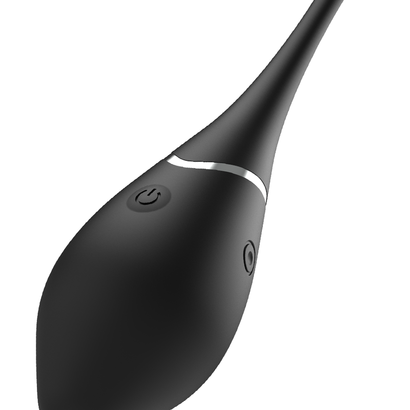 Black&silver-Jenell Uovo Vibratore Ricaricabile-Silicio, 10 velocità — BLACK&SILVER · Vibratori (imaginea 4)